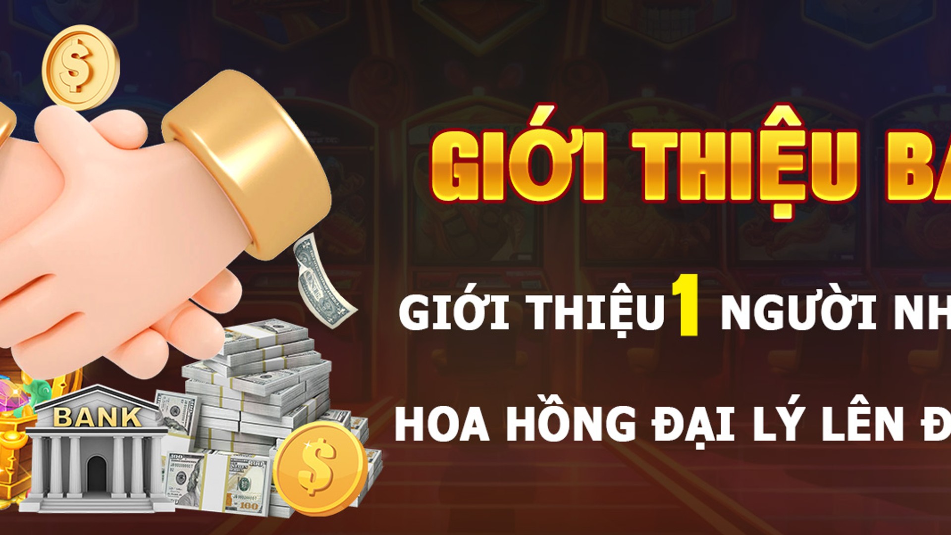 Banner chương trình thưởng giới thiệu bạn bè GO99